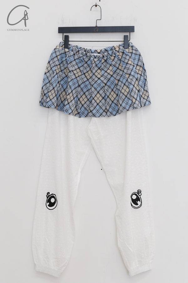 VeniceW Skirt Sweatpants Collection VCW-SPNJ-LB Blue/White SPNJ
